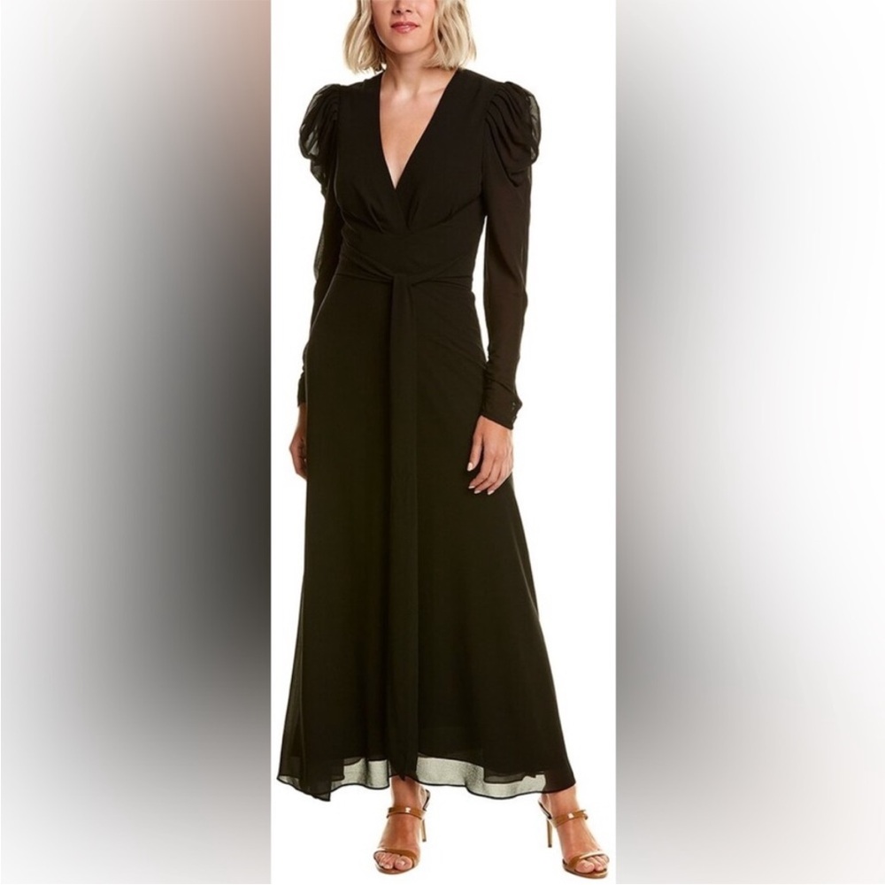 Ronny kobo Elegant Black Maxi Dress